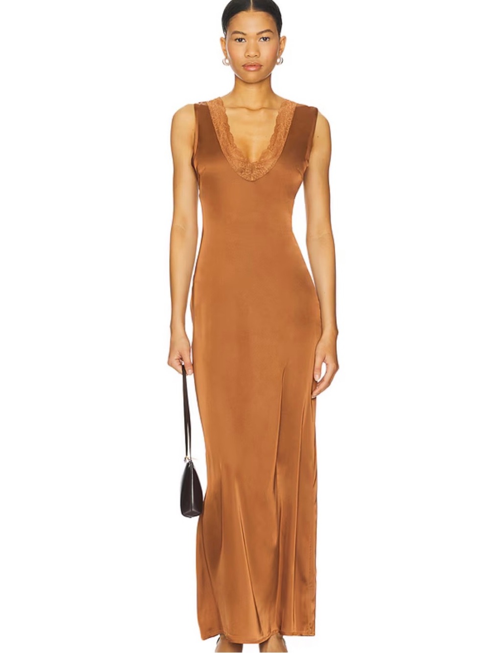 Simi Maxi Dress in Umber